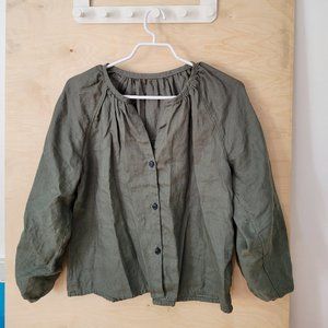 Handmade Linen Top
